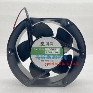 正品GREEN 国润CX17251 DC48V 0.30A 15W 郑州德诚信环保设备风扇