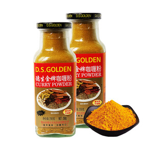 德生金牌咖喱粉350g 纯正黄咖喱粉 正宗印度泰国咖喱酱包邮