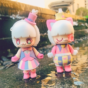 kimmy&miki彩虹马戏团系列盲盒 动物手办可爱公仔车载摆件确认