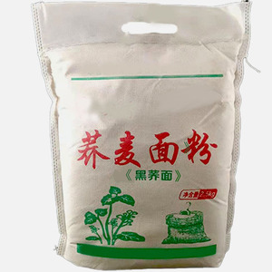 荞麦面粉家用纯荞麦面5/10斤乔粉全麦杂粮面粉荞麦粉低脂筋孕妇