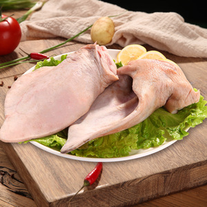 金蝉t7猪耳朵 650g大别山农家散养新鲜冷冻黑猪肉