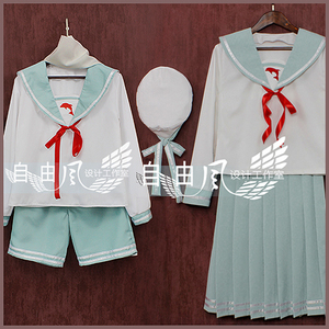 【自由风】aph黑塔利亚cos服俄罗斯 伊万cos服水手服jk