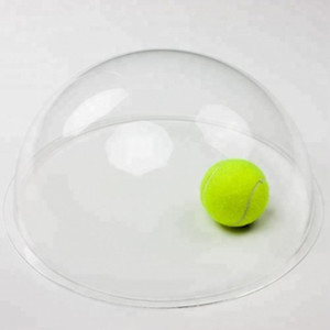定制亚克力大球透明小球半球有机玻璃半圆球罩波波球空心球装饰球