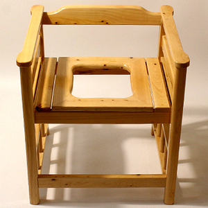 实木老人大便座椅带扶手可移动坐便器孕妇月子u型坐便椅蹲厕凳子