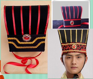 古装帽子汉服男配饰冠帽成人礼发冠古代头饰男古风侠客古装帽子男