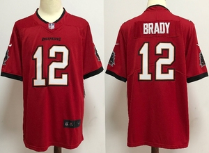 nfl 橄榄球球衣 海盗队布雷迪 buccaneers #12 tom brady jersey