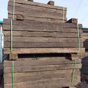 防腐二手旧枕木煤矿铁路油浸木轨道松木道岔枕吊车支腿垫木木方