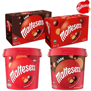 Malteseers 澳大利亚进口麦提莎巧克力豆黑巧克力麦丽素465g