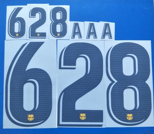 球衣号码 19-20赛季巴塞客场球员版 巴萨罗那西甲联赛字体超a质量