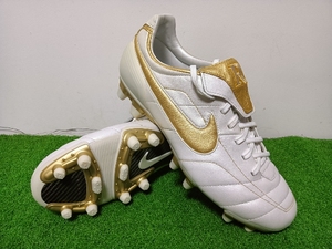 京城绿茵体育air legend fg 310113-171小罗白金r10袋鼠皮足球鞋