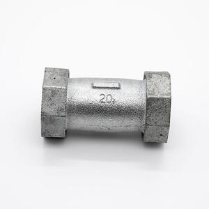 镀锌玛钢消防管件 国标铁管水管哈夫节快速活接头伸缩节抢修器4分