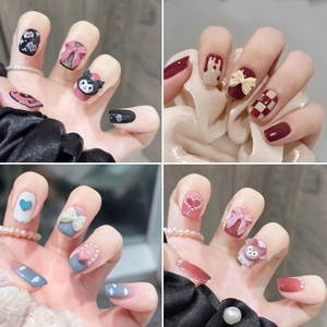 自己做美甲指甲贴