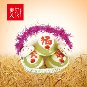 麦花馒头