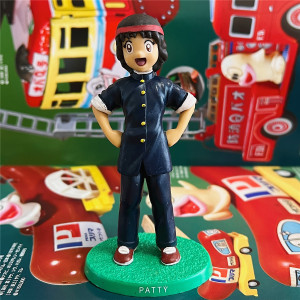 大空翼 足球小将 中泽早苗 大头妹 手办摆件