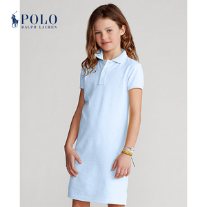 ralph lauren/拉夫劳伦女童 经典款网布polo连衣裙rl33554