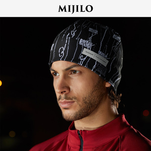 米基洛mijilo运动保暖帽 男女冬季跑步防风防寒毛绒针织帽子滑雪