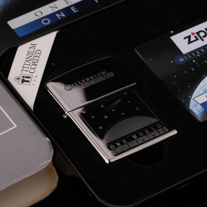 zippo打火机1999年度版千禧钛c99