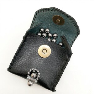 弹弓钢珠包弹弓包真皮挂包牛皮包强力磁铁弹弓兜子弹袋弹珠满包邮