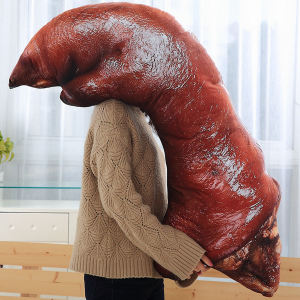 搞怪创意猪蹄抱枕网红抖音毛绒玩偶仿真睡觉靠垫公仔个性礼物生日