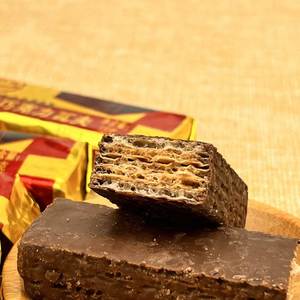 代可可脂巧克力瓦夫