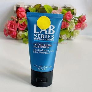 柜台简装lab series朗仕男士素颜霜50ml持久均匀肤色自然提亮保湿
