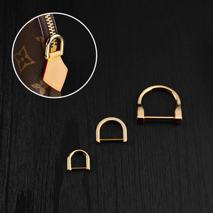 玫芝lv化妆包改造speedy25水桶包小配件金属马蹄u形d扣nano活动扣