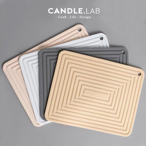 CANDLE.LAB | 大号长方形硅胶隔热垫桌垫锅垫耐高温防烫垫餐垫07
