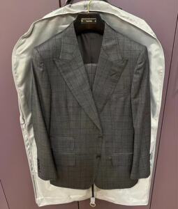 tom ford/汤姆福特男士羊毛套西男装商务休闲西服套装西装
