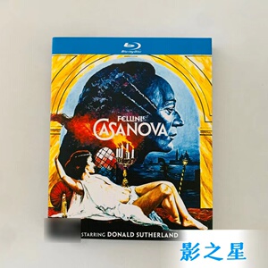 费里尼的卡萨诺瓦(1976)爱情传记奇幻电影高清bd蓝光碟收藏版盒装