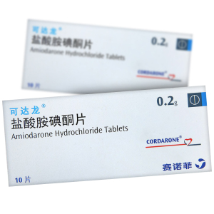 赛诺菲可达龙 盐酸胺碘酮片10片性心律失常结性心律失常心力衰竭供血