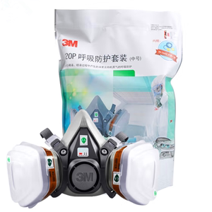 3M620P防毒面具套装专用喷漆煤矿甲醛打农药防化工业粉尘防尘口罩