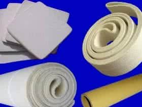 耐高温毛毡输送带铝型材冷床PBO毯筒无缝毛毡带工业皮带传送带