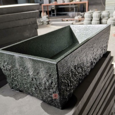 石头鱼缸天然原石室内