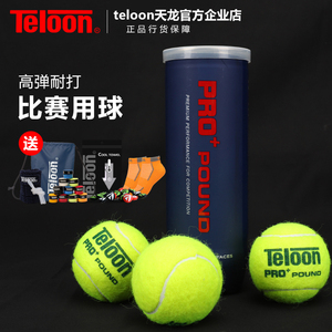 天龙网球POUND PRO+高弹耐打ITF世界网球巡回比赛新加坡站用球