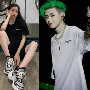 王琳凯小鬼同款短袖t恤潮牌2022网红爆款高街男女宽松情侣上衣夏