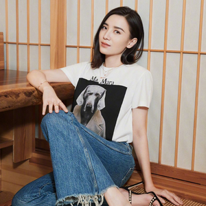 小舍得盛装宋佳同款女装大牌短袖t恤2021新款女夏季潮流时尚衣服