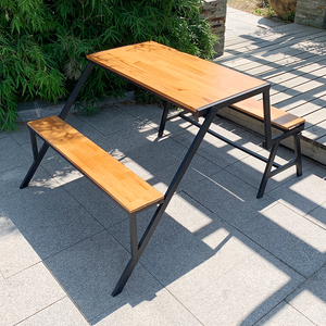 户外桌子庭院实木