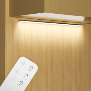 免布线充电层板无线遥控灯橱柜下灯展示柜书柜酒柜衣柜遥控射灯