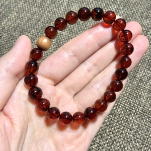 血珀蜜蜡手串单圈