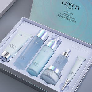 【屈臣氏热卖】】春夏护肤六件套~极光玻色因焕颜面部套盒化妆品