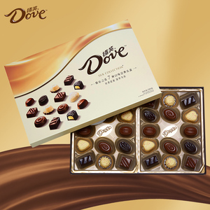 德芙巧克力精心之选礼盒装7种多口味休闲零食年货礼盒送女友批发