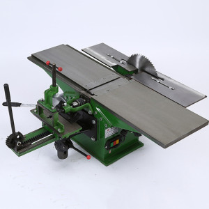 多功能台式木工刨床家用小型台锯升降调节刨木机三合一电刨平刨机