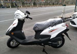全新豪爵正品国四电喷新品100cc 踏板摩托车 hj100t-8c