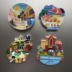 湖南长沙冰箱贴中国旅游景点城市纪念品国内磁铁可爱个性创意立体