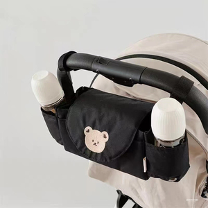 韩国ins婴儿手推车挂包多功能伞车童车通用尿布奶瓶储物收纳袋