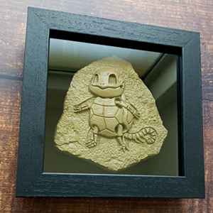 杰尼龟化石宝可梦宠物小精灵皮卡丘生日礼物周边盲盒腐蚀憨憨化石