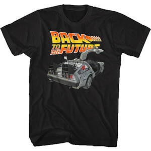 回到未来 Back to The Future复古跑车赛车汽车电影联名男士T恤