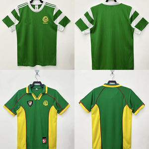 喀麦隆国家队复古足球服球衣Cameroon retro vintage jersey shir