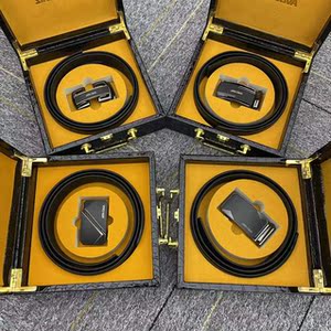 广州市白云区石井西廊坊皮具经营部ns#老船长男士自动扣头皮带