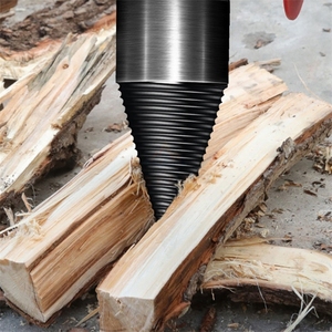 劈柴神器家用农村劈柴火神器木头劈材工具电锤电钻破柴钻头特大号